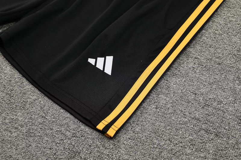 24-25 RMA Black white Tank top and shorts suit *豹黑灰