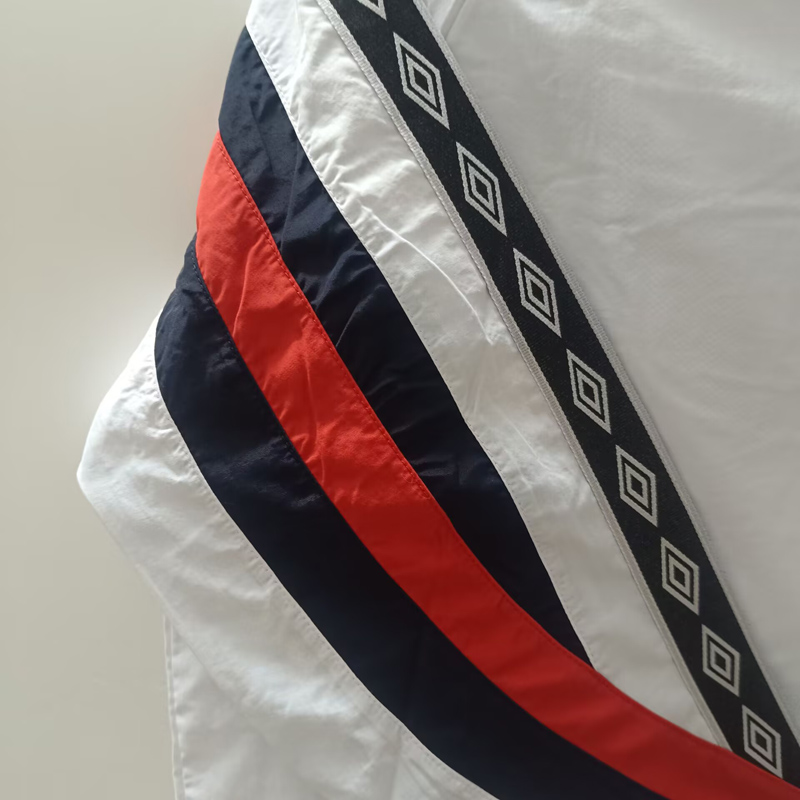 1998-1999 England White Retro Windbreaker