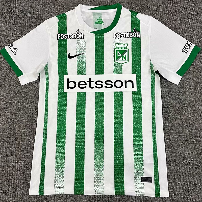 25-26 Atletico Nacional Home Fans Soccer Jersey