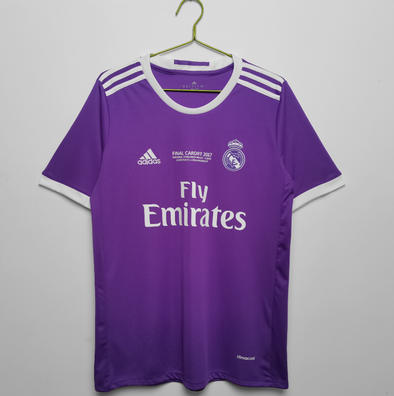 2016-2017 RMA Away Retro Soccer Jersey (Champions League version) 欧冠版