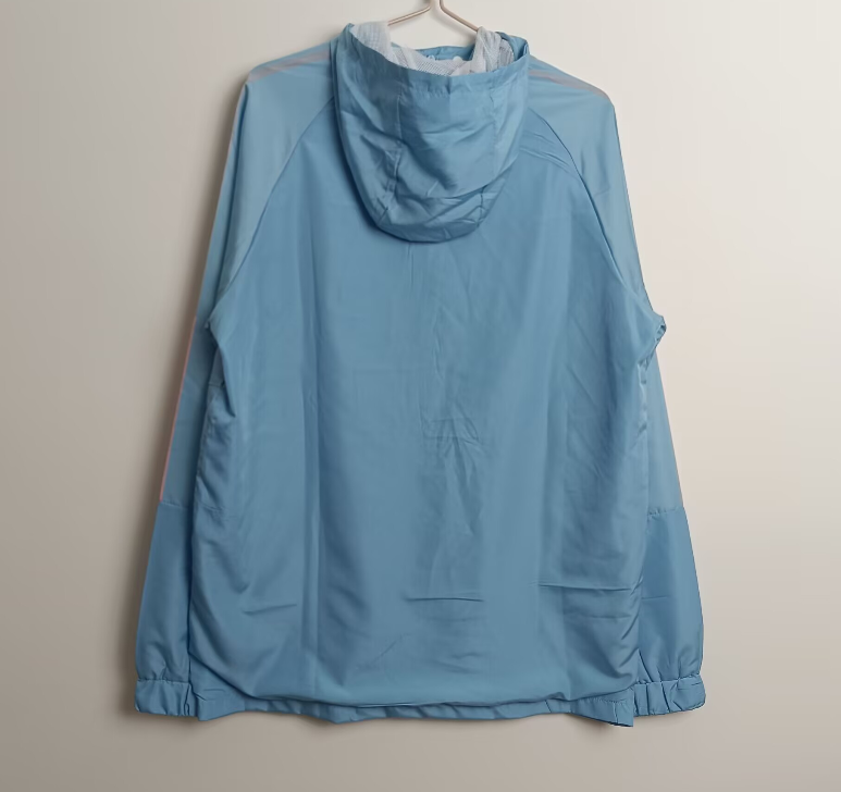 24-25 Italy Light blue Windbreaker