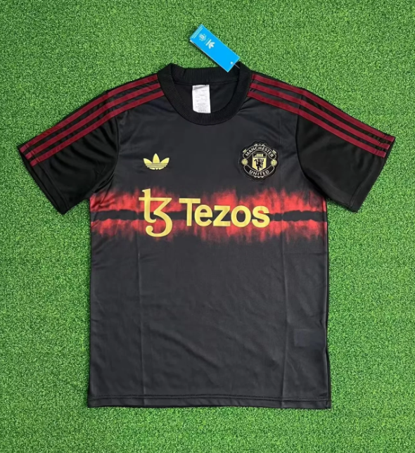 25-26 Man Utd black Training shirts