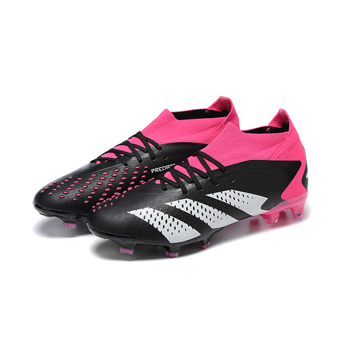 PREDATOR ACCURACY+ FG BOOTS Soccer Shoes-Black/Pink-2727777