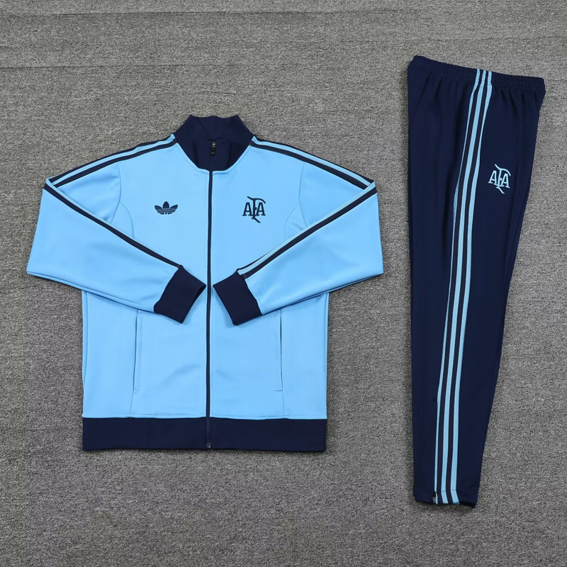24-25 Marseille Lake blue Jacket Tracksuit