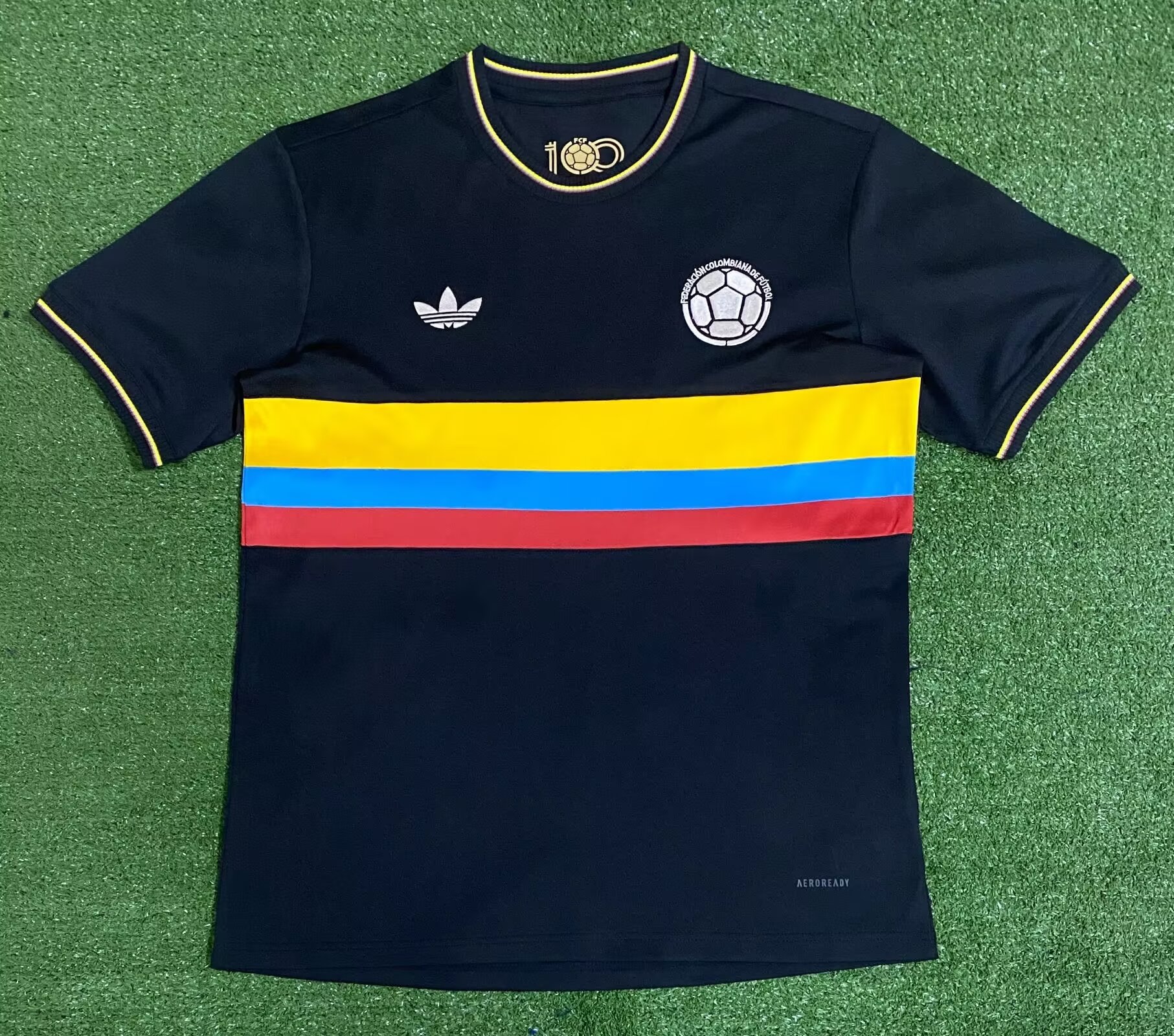 2024 Colombia 100th Anniversary Commemorative Edition Fans Training shirts
