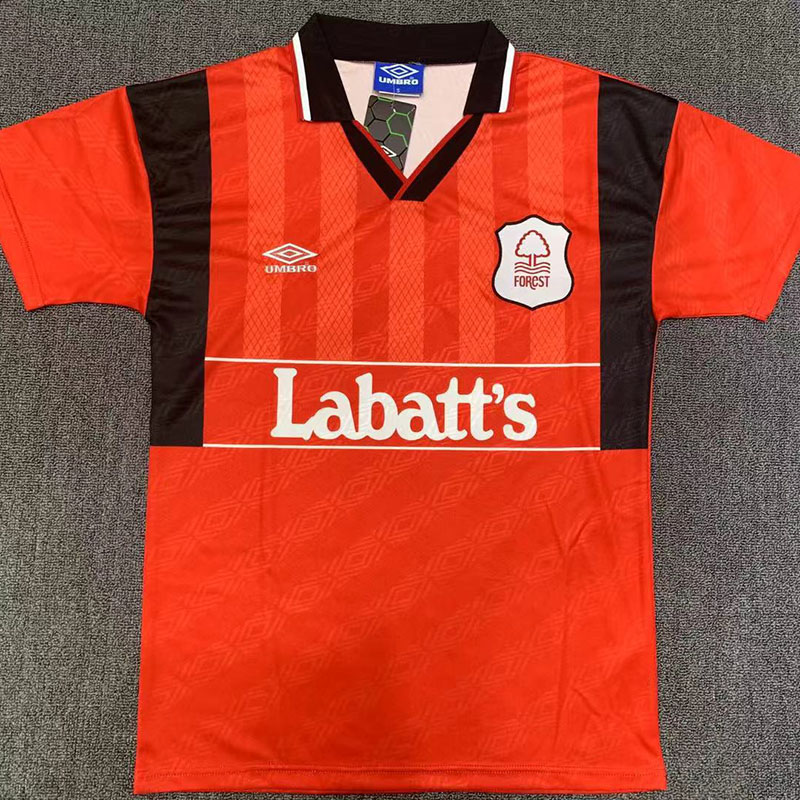1994-1995 Nottingham Forest Home Retro Soccer J...