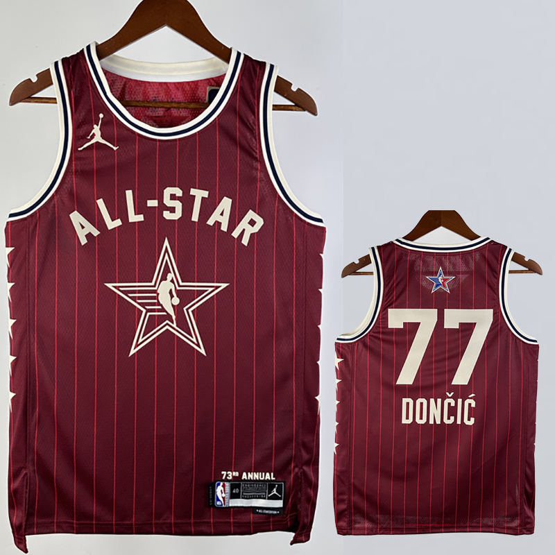 23-24 ALL-STAR DONCIC #77 Red Top Quality Hot P...