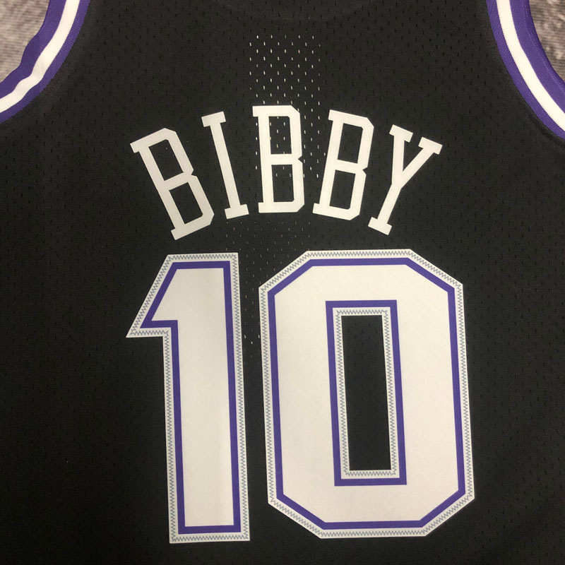 2001 Kings BIBBY #10 Black Retro Top Quality Ho...
