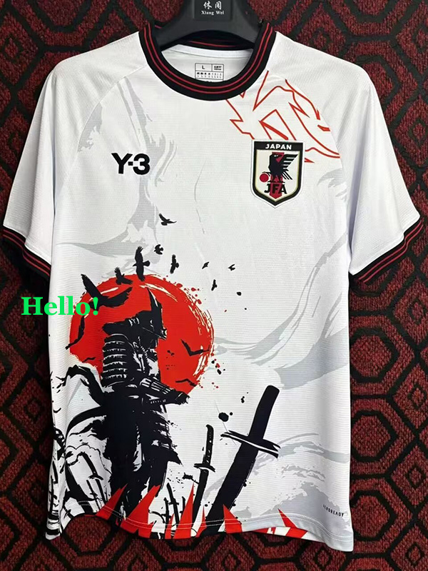 24-25 Japan White Y3 Special Edition Fans Soccer Jersey *Y3武士