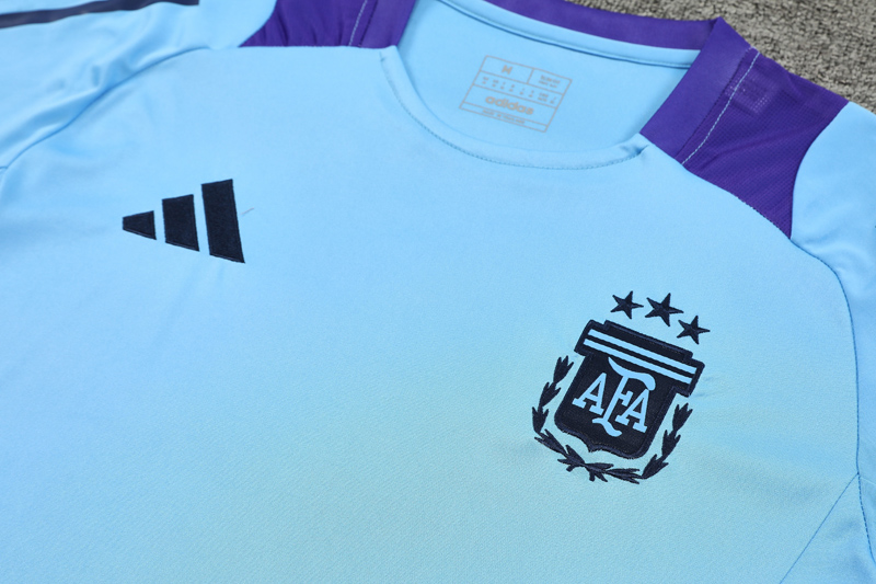 24-25 Argentina Light blue Training Short Suit