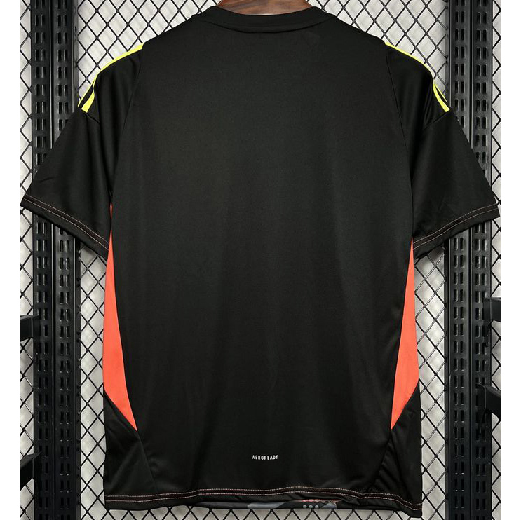 24-25 Spain Black GoalKeeper Fans Soccer Jersey
