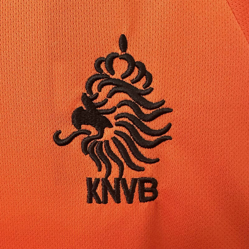 2002 Netherlands Home Retro Soccer Jersey
