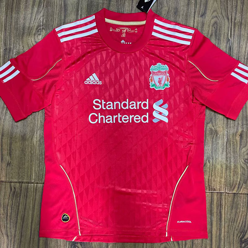 2010-2011 LIV Home Retro Soccer Jersey