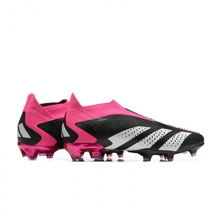 PREDATOR ACCURACY+ FG BOOTS Soccer Shoes-Black/Pink-1441694