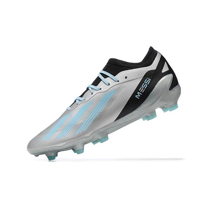 23 crazyfast.1 FG Soccer Shoes-Silver/Black-1066486