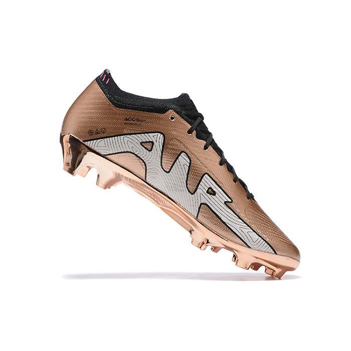 Air Zoom Mercurial Vapor XV Elite FG Soccer Shoes-Rose Gold/Black-4662435