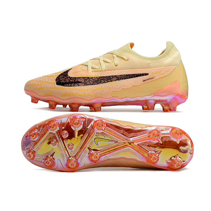 Phantom GX Elite AG Soccer Shoes-Yellow/Black-6176110