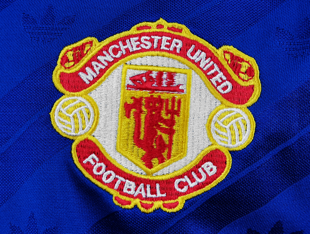 1986 Man Utd AWAY Long sleeve Retro Soccer Jersey