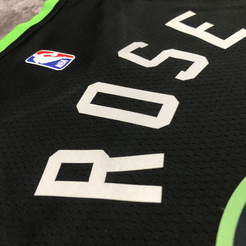 22-23 TIMBERWOLVES ROSE #25 Black Top Quality H...