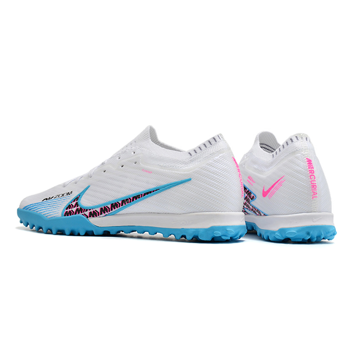 Air Zoom Mercurial Vapor XV Elite TF Soccer Shoes-White/Blue-5655838