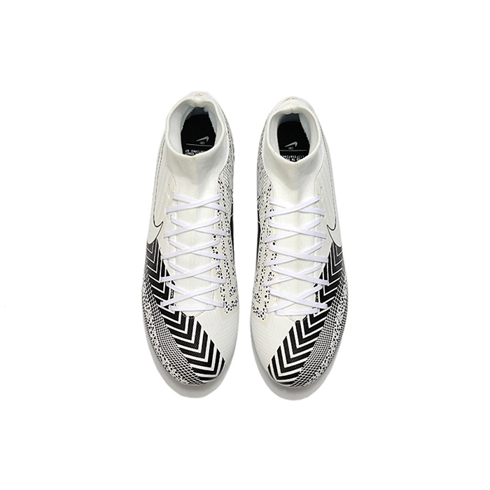 13'Dream Spee 003 AG High Soccer Shoes-White/Black-2971244