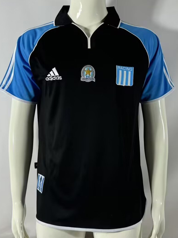 2000-2001 Racing Club Away Retro Soccer Jersey