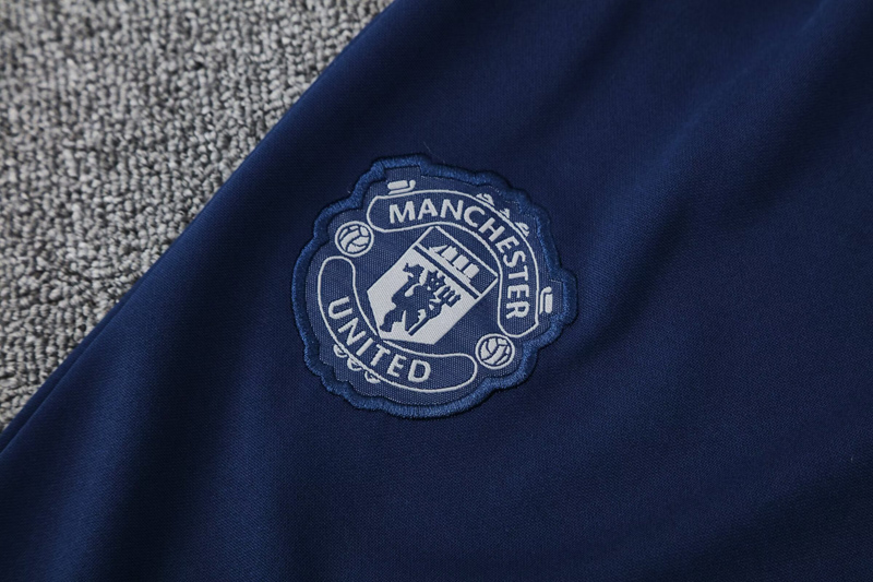 25-26  Man Utd Royal blue Polo Tracksuit
