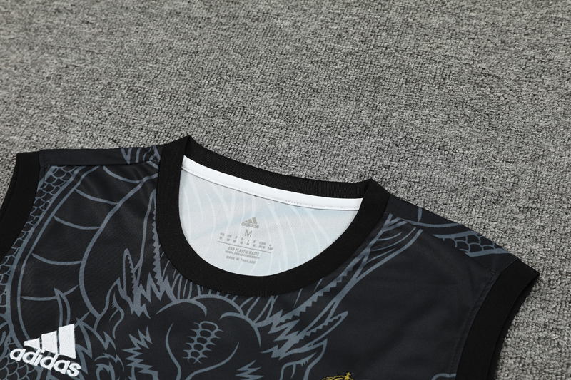 24-25 RMA Black Tank top and shorts suit #龙