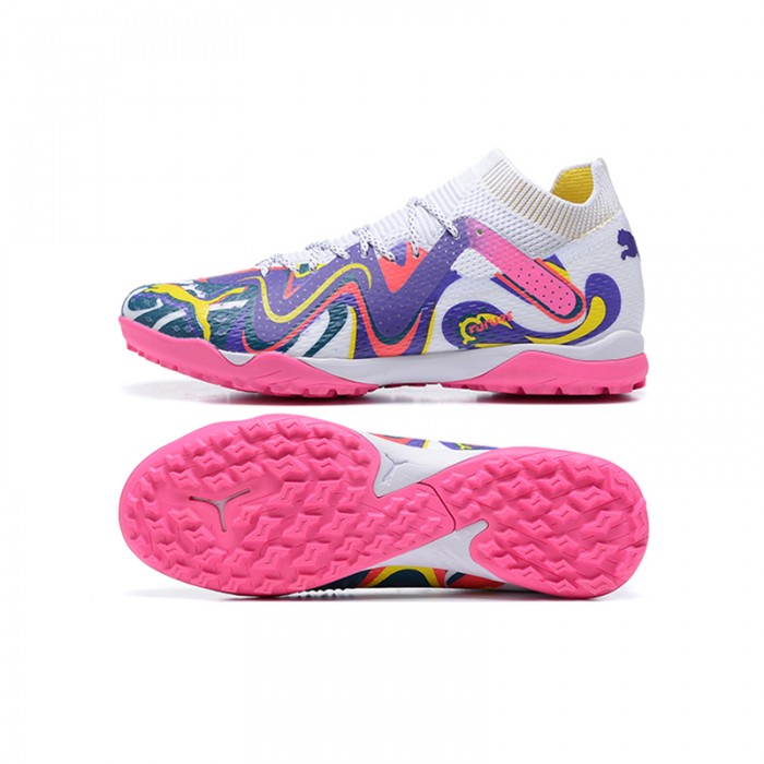 Ultra Ultimate TF Soccer Shoes-White/Purple-9081519