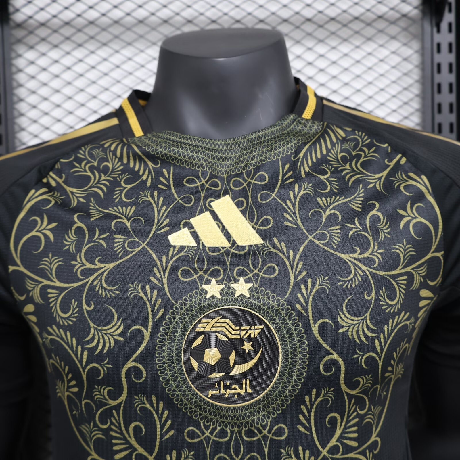 24-25 Algeria Black Special Edition Player Version Soccer Jersey