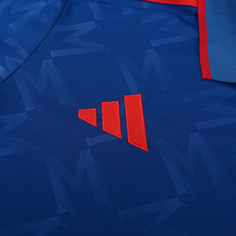 25-26 Man Utd Fancy blue Polo Short Sleeve