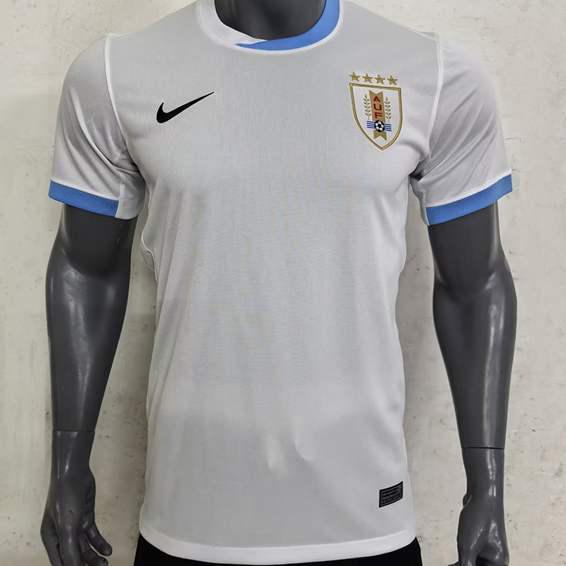 24-25 Uruguay Away Copa America Fans Soccer Jersey #NK