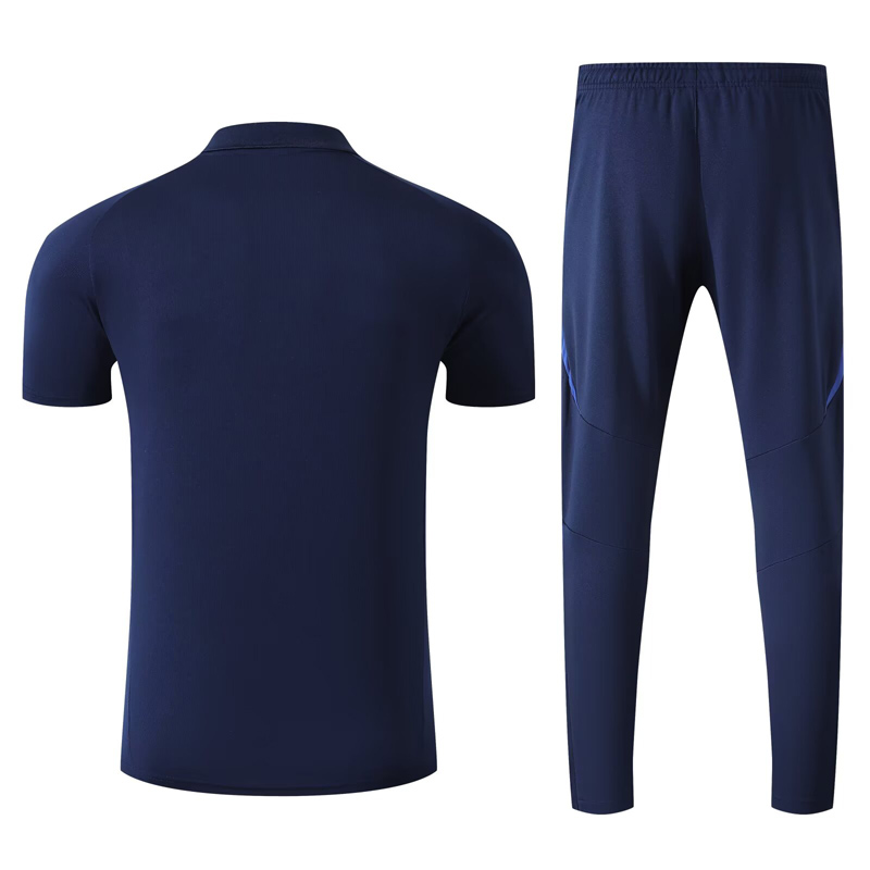 25-26 AL-Nassr Royal blue Polo Tracksuit