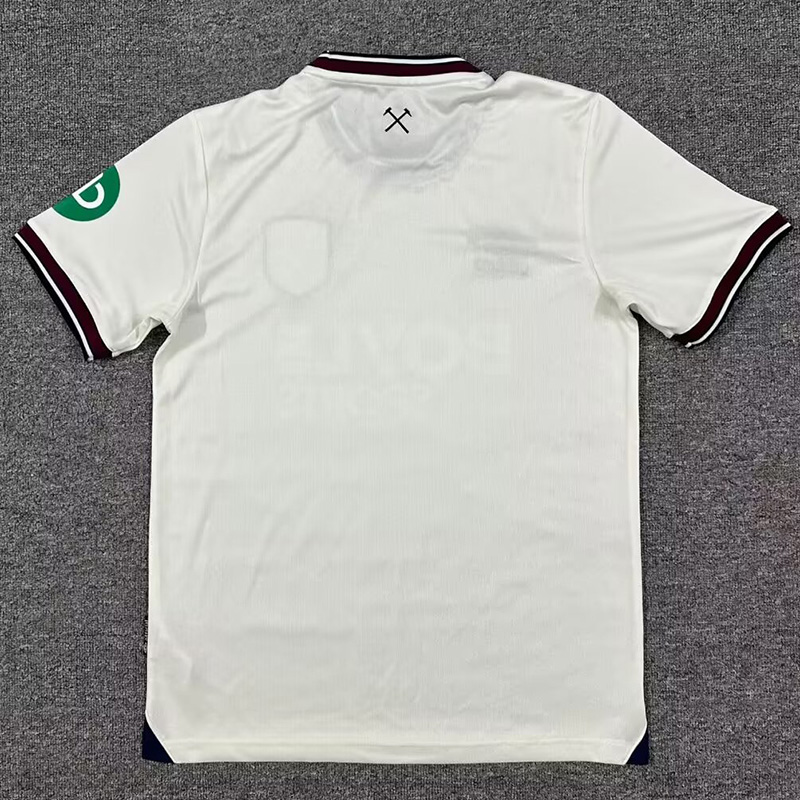 25-26 West Ham Away Fans Soccer Jersey