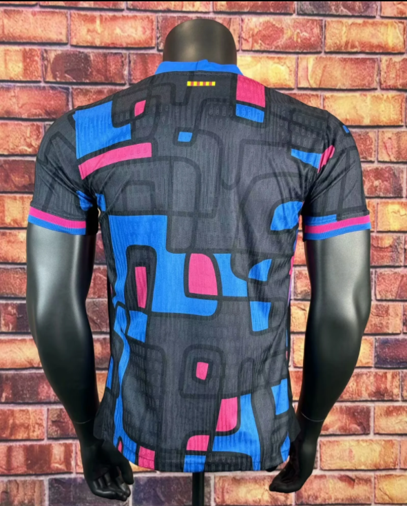 25-26 BAR Grey Black Player Version Training Shirts