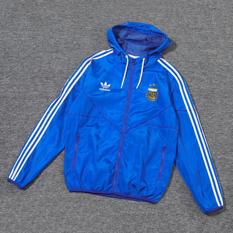 24-25 Argentina Blue Windbreaker