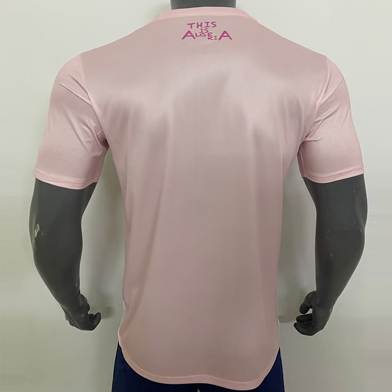 24-25 Algeria Pink Special Edition Fans Training shirts *粉色