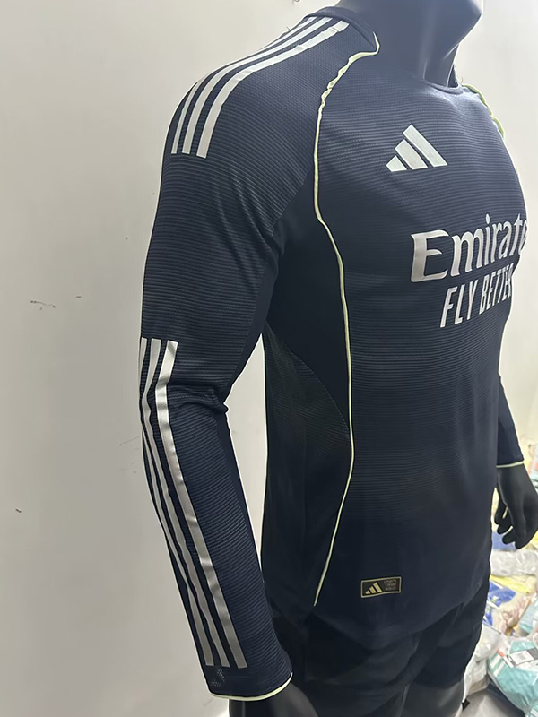 25-26 RMA Away Long Sleeve Player Version Soccer Jersey (长袖球员)