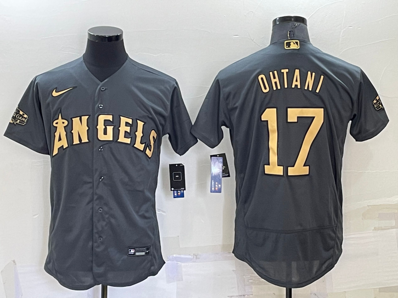 2022 Men's Los Angeles Angels 17 black MLB Jersey