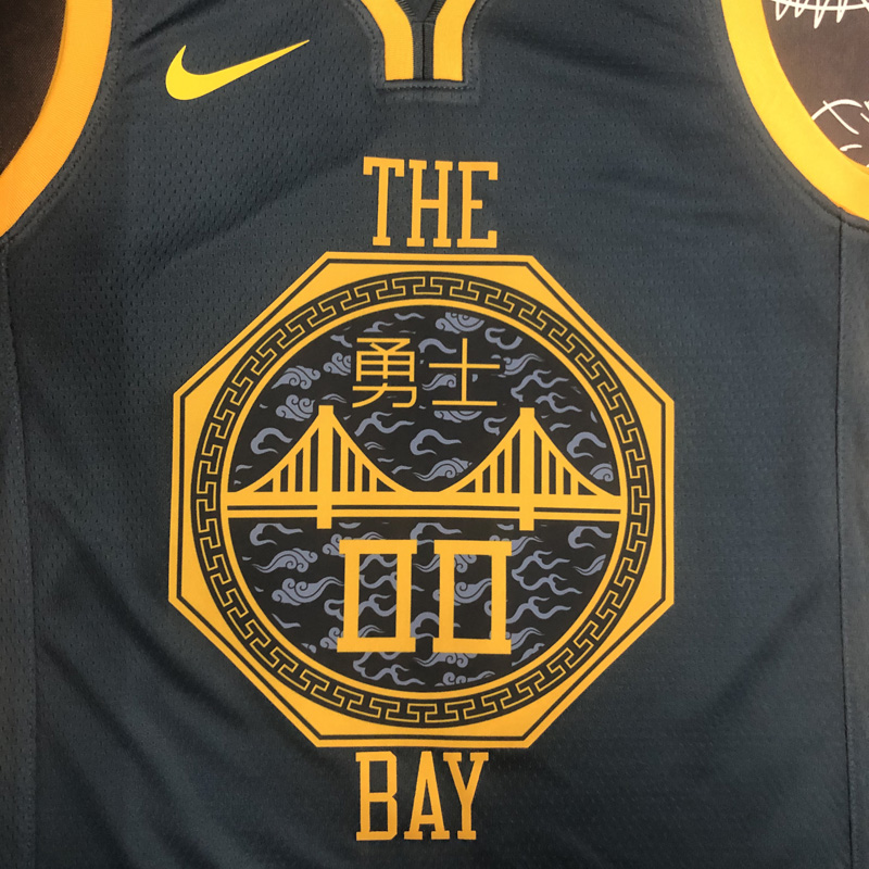 2018 WARRIORS KUMINGA #00 Black Gray Top Qualit...