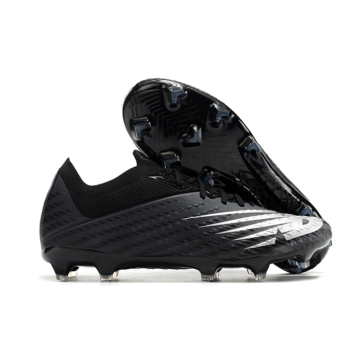 New Balance Vivid Spark Soccer Shoes-Black/White-3317140