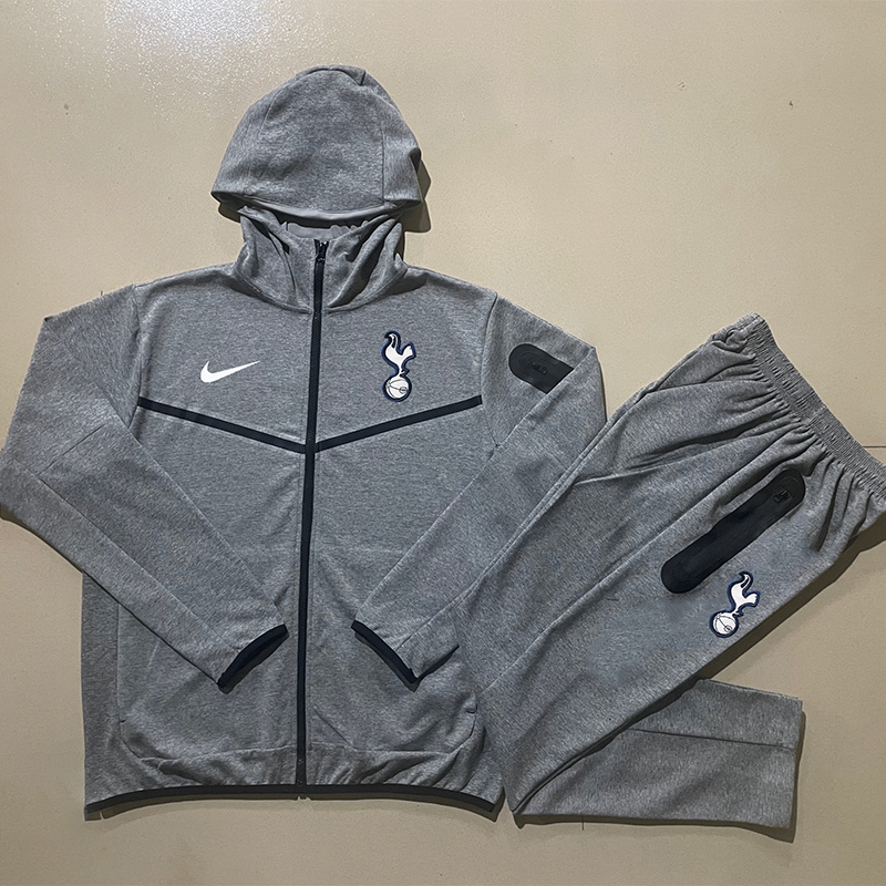 24-25 TOT Grey Hoodie Jacket Tracksuit #F582
