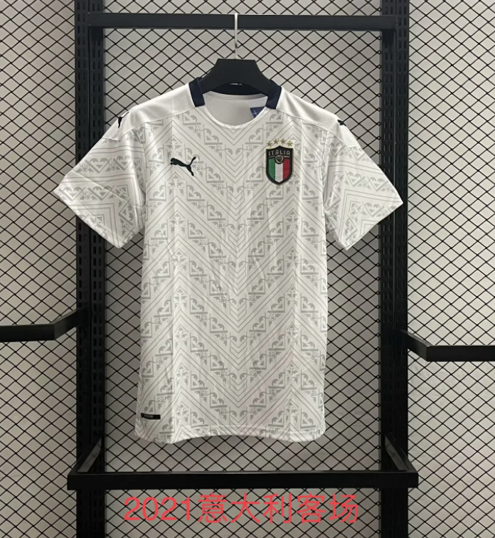 20/21 Italy away Retro Soccer Jersey