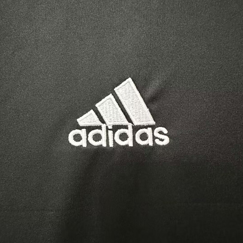 2016-2017 RMA Away Black Long Sleeve Retro Socc...