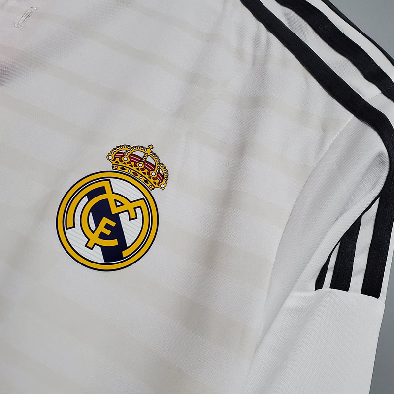 2014-2015 RMA Home Long Sleeve Retro Soccer Jer...