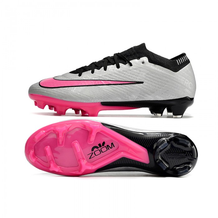 Air Zoom Mercurial Superfly IX Elite FG Soccer Shoes-Gray/Black-260271