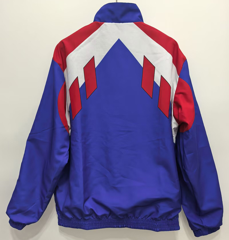 24-25 France Grey & Blue Double Sided Windbreaker (双面风衣)
