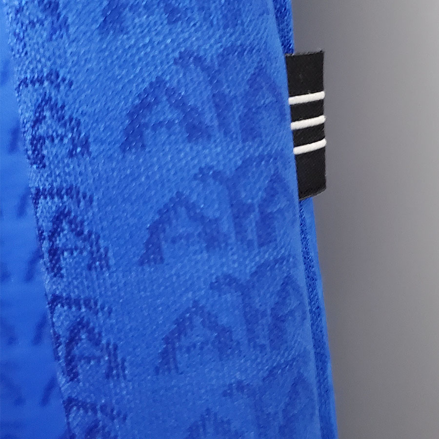 1994 Argentina Away Retro Soccer Jersey (钢印纹)