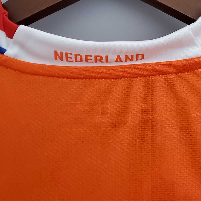 2008 Netherlands Home Retro Soccer Jersey