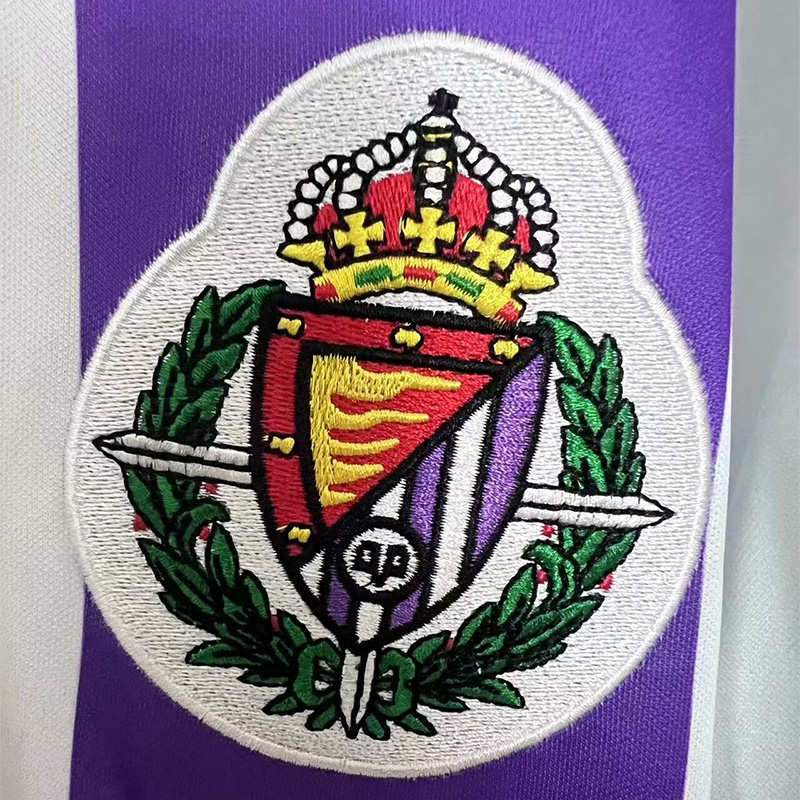 1995-1996 Valladolid Home Retro Soccer Jersey *带章